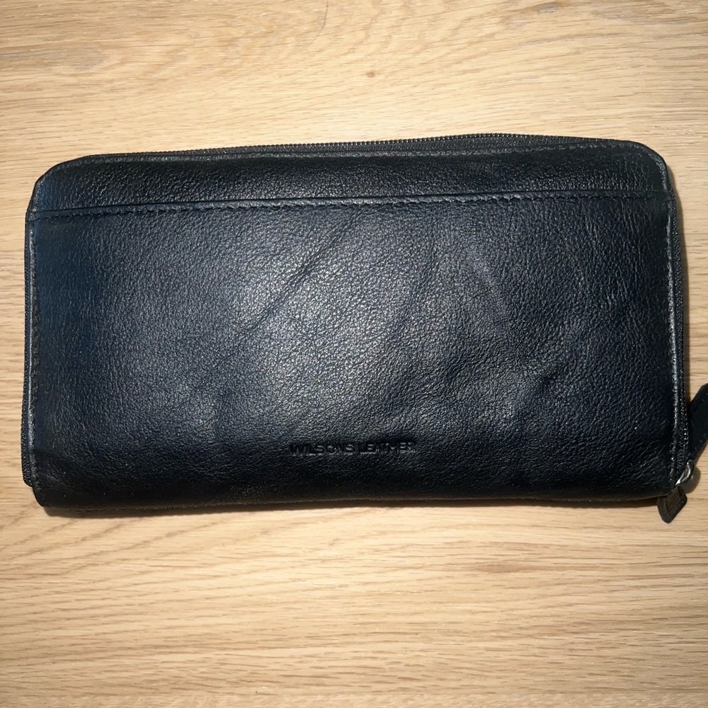 Wilsons Leather Black Men's Bag